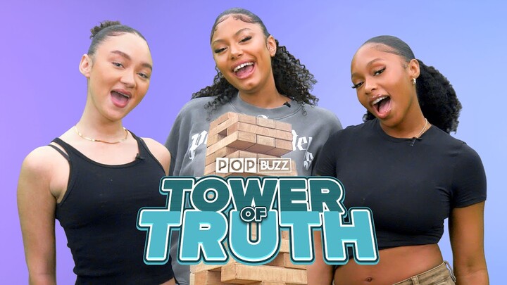 FLO Spill Their Secrets In 'The Tower Of Truth' | PopBuzz Meets