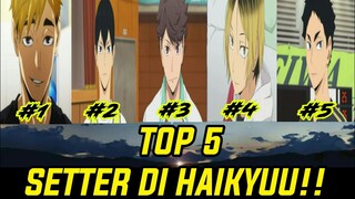 JENIUS!! ~ INILAH TOP 5 SETTER DI HAIKYUU!!