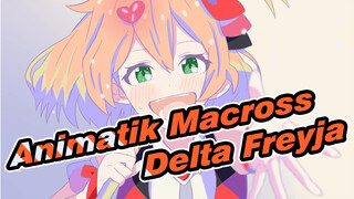 Deklarasi Freyja Wion Menjadi Seorang Idol! Rune Pika! | Animatik Macross Delta