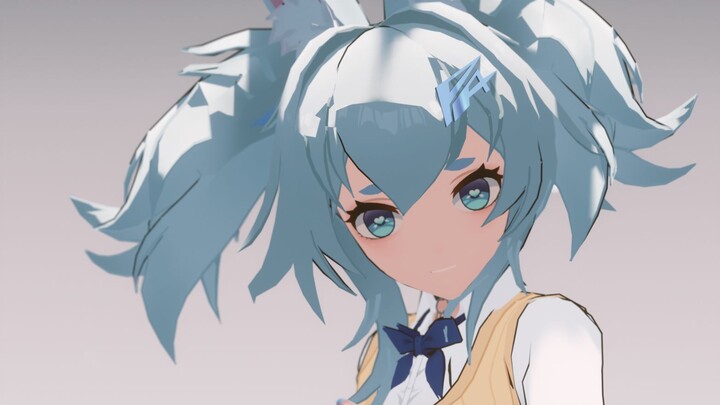 【blender/MMD】自制模型展示（关于几乎全程用blender做出的视频到底算不算mmd视频这件事）