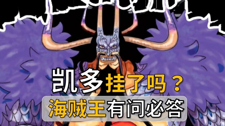 【阿旺】凯多挂了吗？海贼王有问必答！