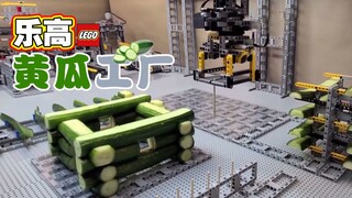Lego bisa dimainkan seperti ini? Ahli YouTube membuat pabrik mentimun otomatis penuh menggunakan Leg
