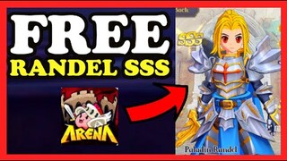 CARA FREE PALADiN RANDEL SSS di AWAL REROLL - RAGNAROK ARENA MONSTER SRPG ( ANDROiD / iOS )