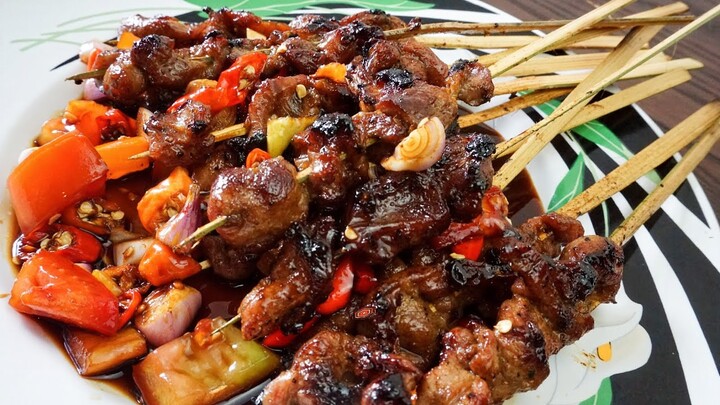 SATU RASA YANG BEDA MEMBUATNYA.LEBIH MUDAH!DAGING KAMBING,LEMBUT GURIH UNTUK SATE