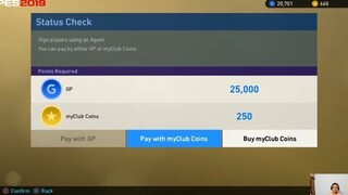PES2019 (วินนิ่ง19)  - หมดตัวกับบอลดำ Legends