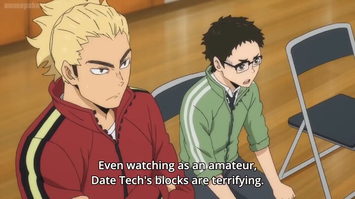 Karasuno vs. Date Tech moments highlights