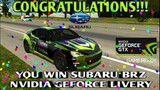Car Parking Multiplayer | Winner of (Subaru Brz Nvidia Geforce) | Congrats!