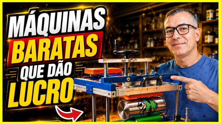 8 máquinas BARATAS que a CLT nunca vai PAGAR (A nº8 CUSTA R$30 REAIS) MARGEM DE 900%