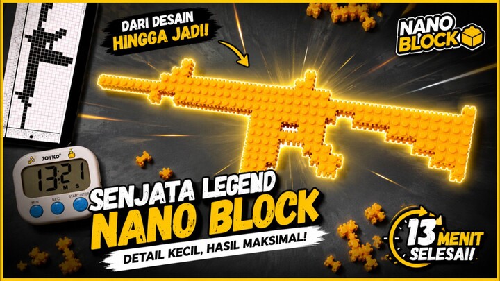 Merakit Assault Rifle dari Nano Block