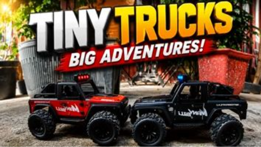 Tiny trucks big adventures !🚘🚖