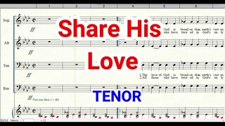 Share His Love | Tenor