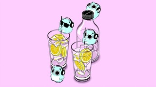 Kuartet Lemon Soda 【HAMHAM BIRU】