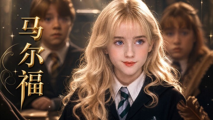 Kalau “Malfoy” itu perempuan? Pasti sangat menggemaskan!