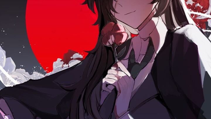 [Bungo Stray Dog /Handwritten] No Man's Land Rose (Dazai Osamu's gender change solo)