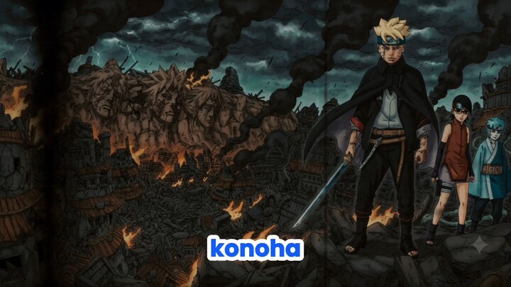 Spoiler Akhir Era Shinobi : Apakah Konoha Akan Hancur Seperti Di Babak Awal.?