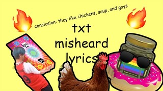 TXT misheard lyrics