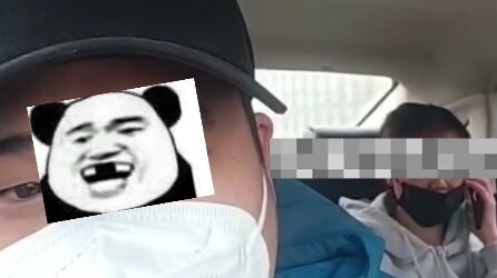 A female passenger acted cute while complaining about the driver to customer service, and he filmed 