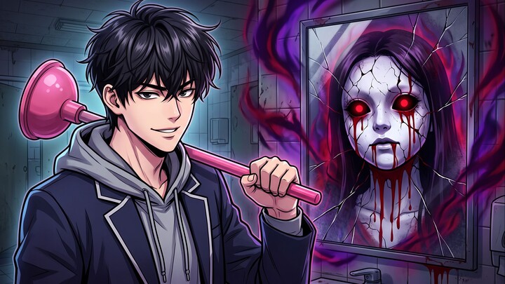 มันปกติไหม? เมื่อคนบ้าไร้ความกลัว เอา "ที่ปั๊มส้วม" ไปตบหน้าผีในกระจก! 🪠👻