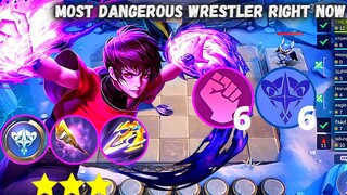 DYRROTH ASTRO WITH WRESTLER UNLIMITED LIFE STEAL PLUS STUN COMBO TERKUAT | MAGIC CHESS BEST SYNERGY