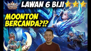 Lawan 6 Biji ⭐⭐⭐?? WOLES, kita punya HARITH & CHANG'E ⭐⭐⭐!! | Magic Chess Bang Bang Indonesia