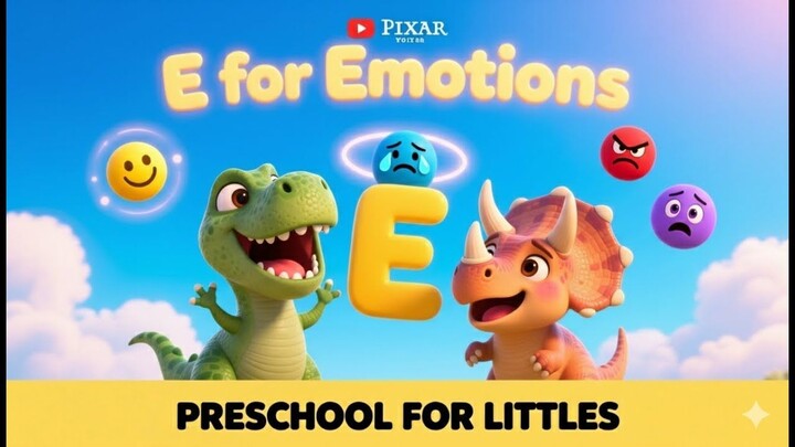 Feelings for Kids 🦕 Happy, Sad, Angry & Scared | Emotional Regulation for Toddlers Dino ABC