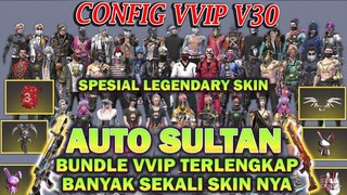 NEW UPDATE‼️ Config Terbaru VVIP V30 Bundle Old Youtuber dan Emot Keren + Senjata No BUG No Pasword