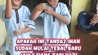 tanda iman mulai tebal