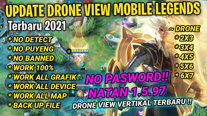 DRONE VIEW MOBILE LEGENDS TERBARU 2021 - PATCH NATAN 1.5.97 MOBILE LEGENDS