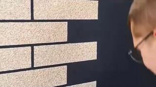 New materials for exterior wall decoration