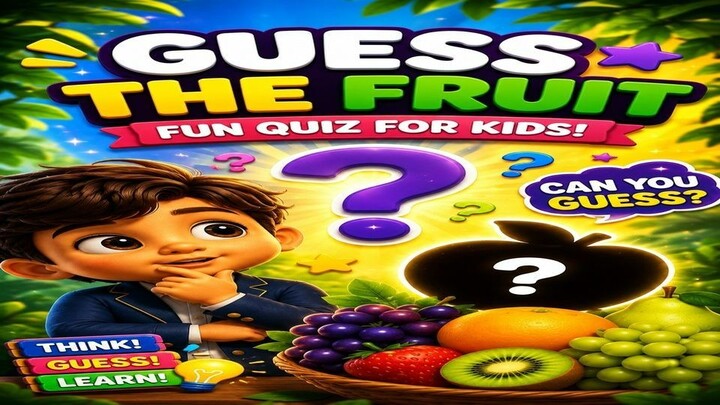 Which Fruit Keeps the Doctor Away? 🤔| Fun Fruit Quiz for Kids | #shorts  #bubbliotv #kidsquiz #quiz