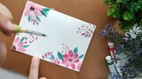 Beginners: DIY Mother's Day card in 6mins