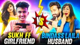 Bindass Laila Husband Call Me Noob आजा 1 vs 4 में Funny Clash Squad - Garena Free Fire