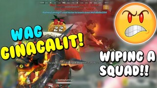 BABALA:WAG GAGALITIN KUNG AYAW MAMATAY!WIPING A SQUAD!ROS SQUAD GAMEPLAY