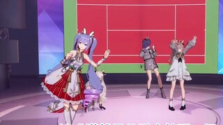 【A-SOUL】Naibao passes by holding a small badminton