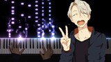 "Yuri On Ice" - Tonton kecepatan tangan ini dengan afterimage "Yuri!!! on Ice OST"｜Special effect piano
