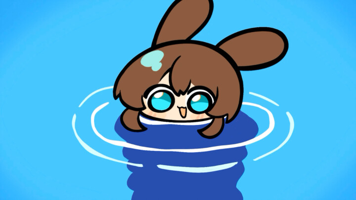 [Arknight]Kelinci bermain di air~