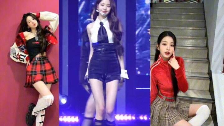 IVE Sau khi thích Sao dáng người của bạn giống hệt Jang Wonyoung thế