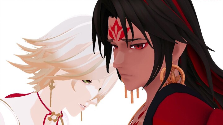 Asura: Apa yang harus saya lakukan jika istri saya marah? [Onmyoji MMD]