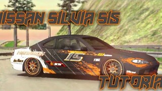 How to make a Nissan Silvia S15 Livery| Car Parking Multiplayer