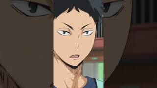 「さっさと復活しろ エース!!!」（「#ハイキュー !!」アニメ第2期第11話より）