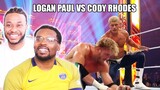 MATCH OF THE NIGHT! Logan Paul vs Cody Rhodes King of the Ring Reaction
