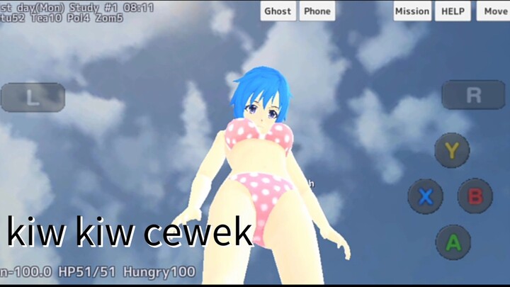 ternyata bisa ange di Sakura simulator