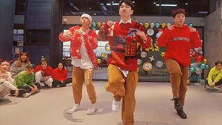 Full of Christmas atmosphere, J-SAN choreographs Ariana Grande's classic Christmas single "Santa Tel