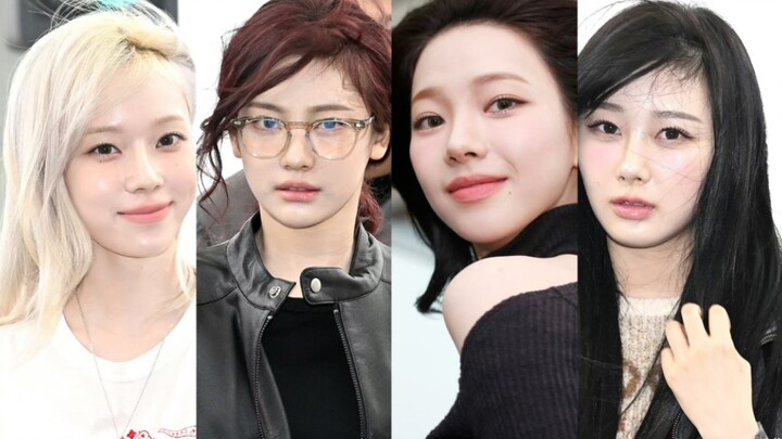 Public execution!!! aespa's airport news photos today without beauty filters