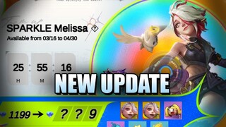 SPARKLE MELISSA, AURORA NERF, MARKSMAN MANA - NEW UPDATE PATCH 1.8.58 ADVANCE SERVER