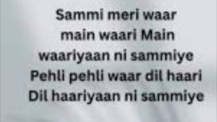 sammi meri waar song cover by me
