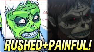 Attack On Titan Season 4 Episode 14 LAYOUT ANIMATION for Levi & Zeke Scene!