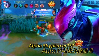 Alpha Jungler Menang Early + Kill Banyak - Mobile Legends 🔥