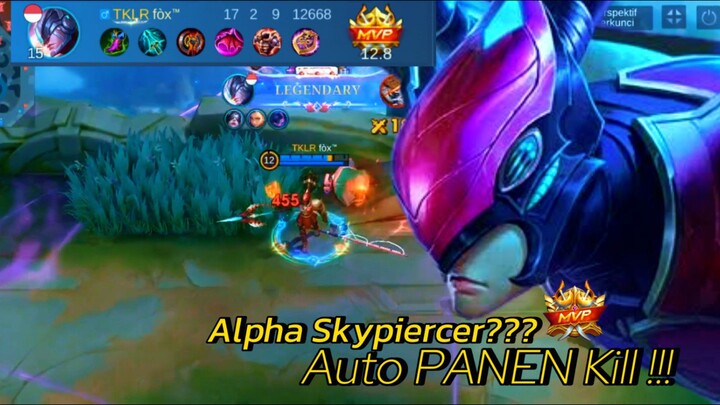 Alpha Jungler Menang Early + Kill Banyak - Mobile Legends 🔥