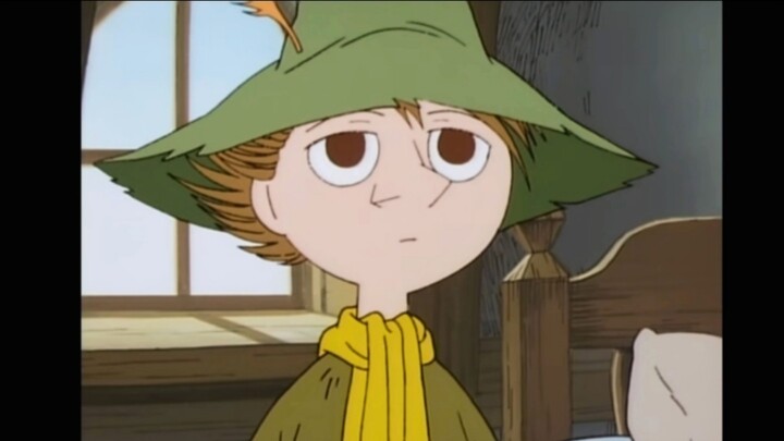 "Aku ingin kembali lebih awal untuk melihat Moomin favoritku."